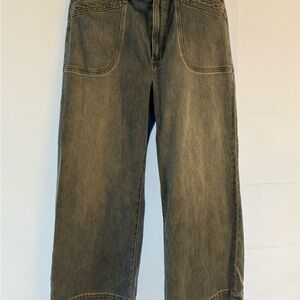 PAIGE Faded Blue Denim Jeans